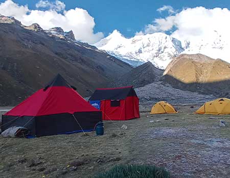 Climb Urus - Ishinca - Tocllaraju Mountains